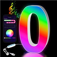 Light Up Letters - Lighted Letters Colorful Glitter Alphabet APP