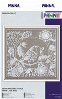 PANNA - Counted Cross Stitch Kit - Lace. White PT-1865-16 7.68 x 7.48
