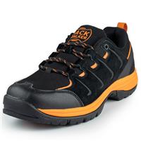 Jack Walker Mens Waterproof Walking Hiking JW017 (5 Black-Orange)