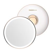 TOUCHBeauty LED Lighted Compact Makeup Mirror inch Round Sensor 3.5