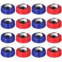 INOOMP Bowling Ball Games Slider Beads Table Top Puck Table Game 16pcs