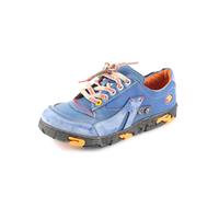 CH SHOELANDER Women's lace-up Sneakers Walking Shoes(Blue，3.5