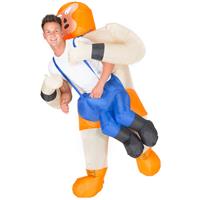 Bodysocks Inflatable Lift You Up Mexican Wrestler Costume
