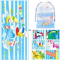DBPBToU Microfibre Beach Towel Beach Towels for Kids Girls 150x70cm,