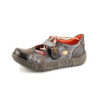 CH SHOELANDER Women's Leather Comforble Shoes Walking Shoes(Black,5)