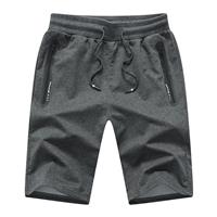 Tansozer Mens Shorts with Pockets Gym Shorts Elasticated Grey2001