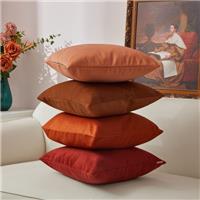 Tayis Velvet Cushion Covers Set of Soft 45 x 45 cm 4 18x18 Inches