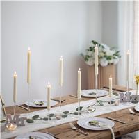 Romadedi Candle Holder for Candlestick - Set of Tall Wedding Glass 12