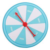 PRETYZOOM Wheels Wheels Wheels Roulette Wheel Prize Wheel Prize 20cm