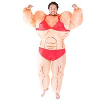 Bodysocks Inflatable Lady Muscle Suit Costume