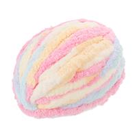 sourcing map Chunky Yarn, - Polyester 1Pcs 27m x 2cm (Mixed Pink