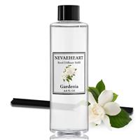 NEVAEHEART Gardenia Reed Diffuser Oil Refill and Sticks Set | 6.8