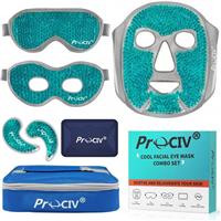 ProCIV Cooling Mask Warming Eye Mask set Against Swollen, 6 Tired