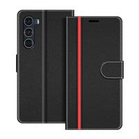 COODIO Phone Case For Motorola Moto G200 5G, G200 5G Black/Red