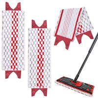 Kssvzz Microfiber Mop Pad, Replacement Mop Cleaning Pad 3Pcs XL