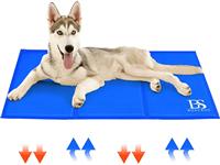 Bosceos Dog Cooling Mat, Waterproof Large Non-Toxic, 90x50cm