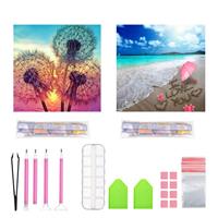 Diamond Painting Life Tree, Pack Diamond Art Kits 2 5D Decor(30x30cm)
