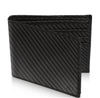 Access Denied Slim Leather Bifold Wallets for Men - Blocking Box