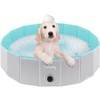 furrybaby Dog Pool, Durable Dog Paddling Pool with Quick Medium 100cm)