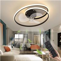 CANEOE Ceiling Fans with Lights, Modern LED Dimmable 6 45W 50x19cm