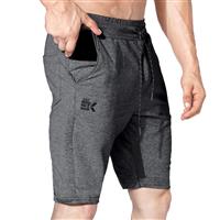 BROKIG Mens Gym Shorts, Mesh Sports Jogging Vertex Pockets(XX-Large,