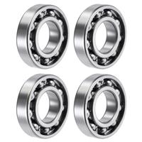 sourcing map Deep Groove Ball Bearings 6207 35mm 72mm 17mm C3 4pcs