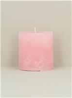 Gisela Graham 6 x Pale Pink Mini Pillar Candle