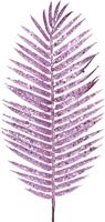 Gisela Graham 12 x Pink Glitter/Acrylic Palm Branch