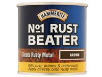 Hammerite Rust Beater Paint Dark Brown HMMNO1DB250 No.1 250ml