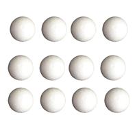 Balls Craft Foam Balls Balls Modeling Round Balls Art 15pcs 8cm White