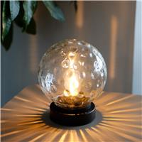 NEWIMAGE Battery Lamp with Handle Decorative Table Powered 6 (Black)