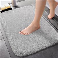 ZARCKER Bathroom Runner Rugs Non-Slip Bathroom Mats Large 50 x 178CM