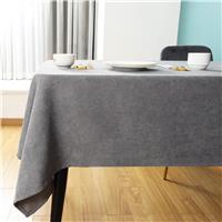 SEASHORE TREE Rectangular Grey Tablecloth Water Resistant 140x180cm