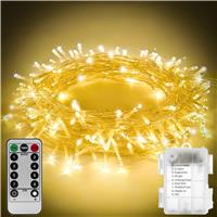 SR ESSENTIALS Battery Operated Fairy Lights with White White, 20m 200