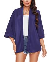 MINTLIMIT Kimono Cardigans for Women Chiffon Loose Blouse Tops XL)