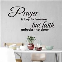 AnFigure Bedroom Wall Decal, Quotes Wall Decal, Bible Verse 28.6"X15"