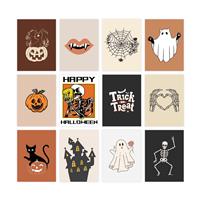 Aesthetic Halloween Pictures Wall Decor, Boho Halloween (12x16)