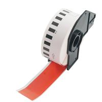 BETCKEY - 1 DK-22214 Red 12mm(W) x 30.48m(L), Black Red, 1 Colored