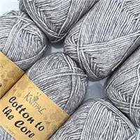 Cotton to The Core Knit & Crochet Yarn, Soft for 6 780 metres/300 3,