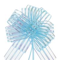 sourcing map Inch Organza Pull Bow Metallic Gift 15pcs 6 Large Blue