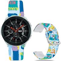 Leotop Piacu Galaxy 46mm/Gear S3 3 45mm/Vivoactive 4/Ticwatch GT2 22mm