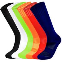 Marchare Boys Soccer Socks 5-7 Black/White/Blue/Orange/Green/Red 6