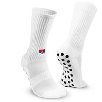 Sport socks with flag grip socks soccer socks EXPRESS-STICKEREI 6,5-11