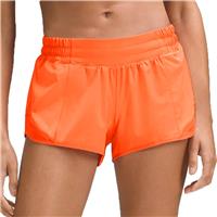 Husnainna Running Shorts for Women Built-in 2.5'' H027-Orange-E12XL