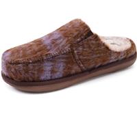 ONCAI Slippers for Women, Plush Woolen Fabric Slip on Cute Clog Faux 5