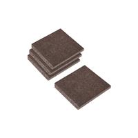 sourcing map Felt Furniture Pads, Self Adhesive 27mm x 27mm 60Pcs