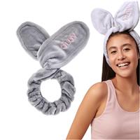 Hair Band Plush Headband Hair Loop Elastic Rabbit Ears Facial Head