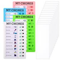 Kids Chore List, My Chores List for Kids Chore Chart 4pcs 12pcs