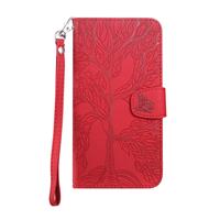 Annuo Card Holder Phone Case for iphone Flip XR(6.1") XR(6.1") Red