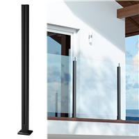 Muzata Glass Railing Post 36"x2"x2" GS41 BG4